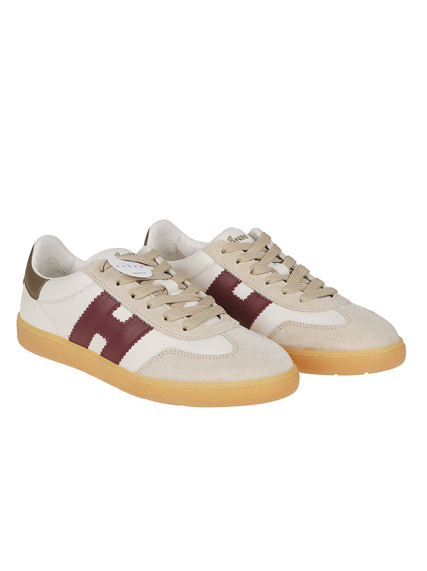 Hogan Olive Cool Leather Sneakers