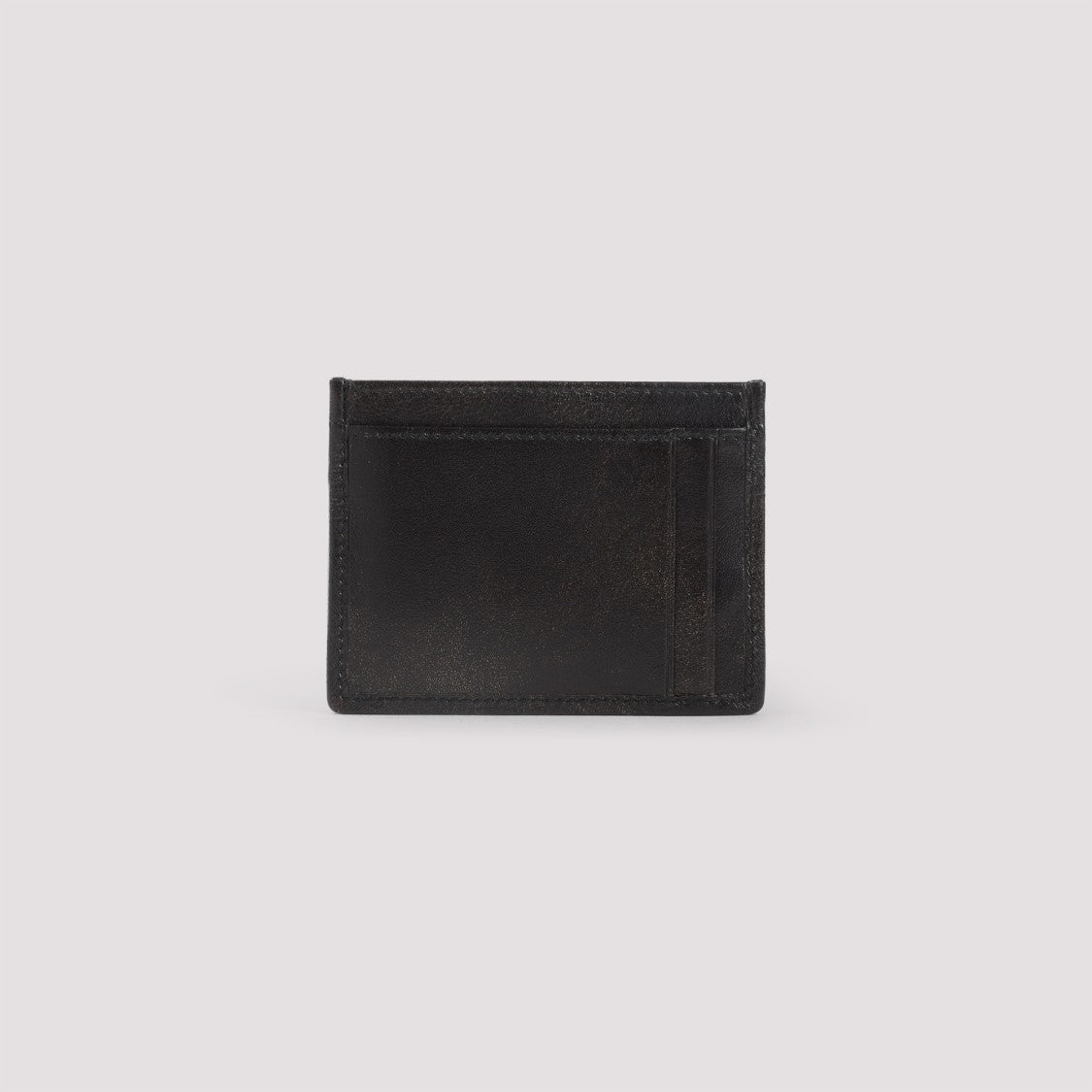 Miu Miu Quilted Black Lamb Leather Compact Wallet