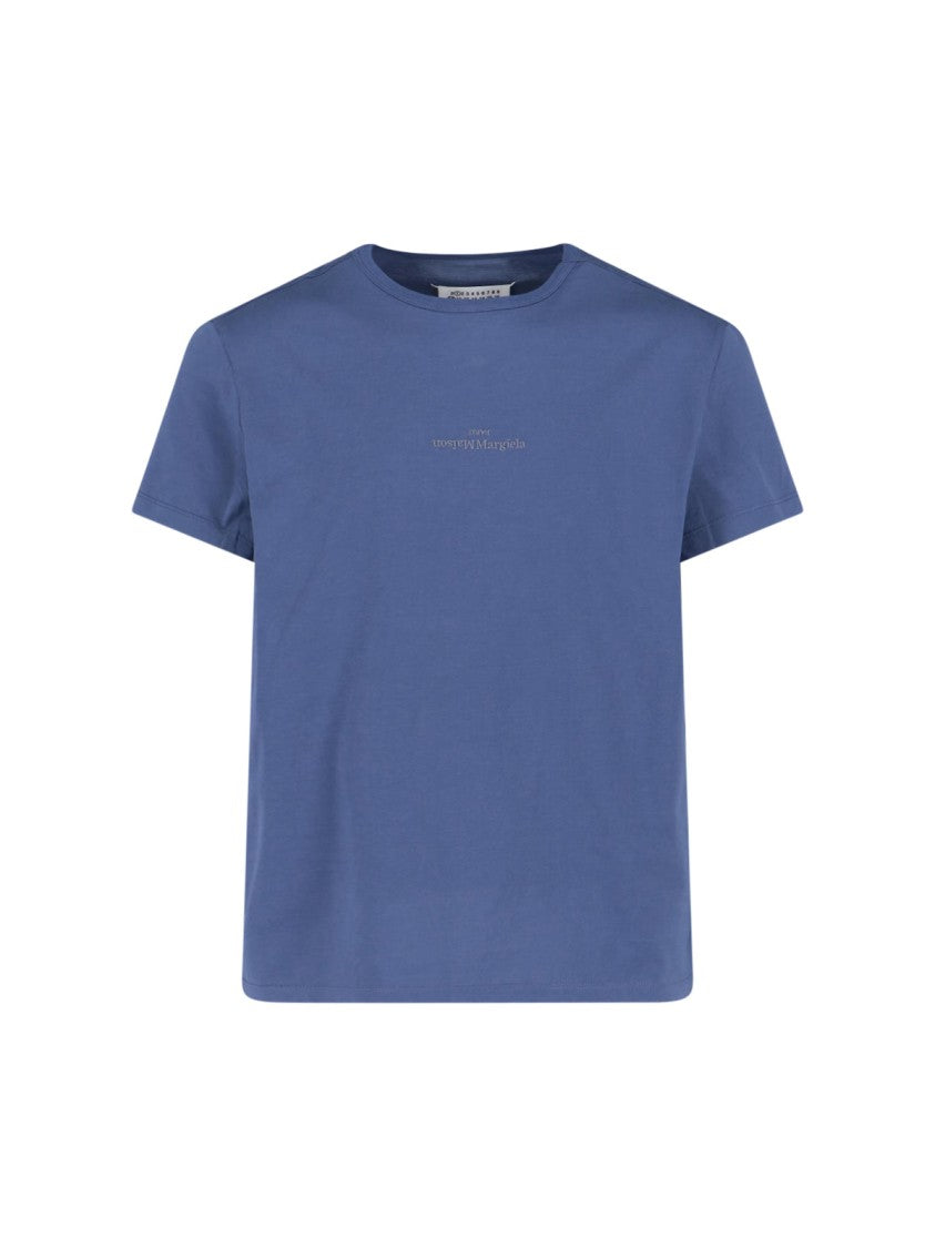 Maison Margiela Minimalist T-Shirt With Subtle Detailing – White