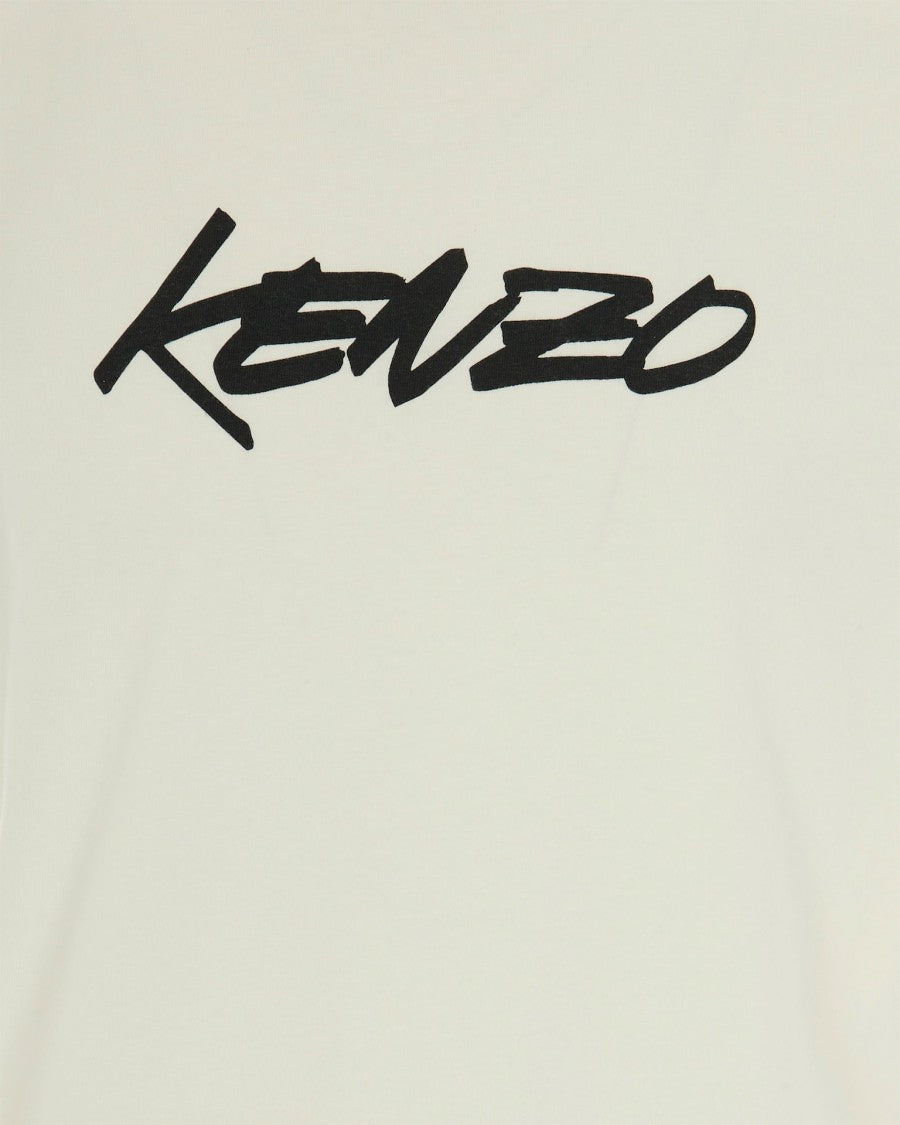 Kenzo T-Shirt X Futura 2000 – Ivory