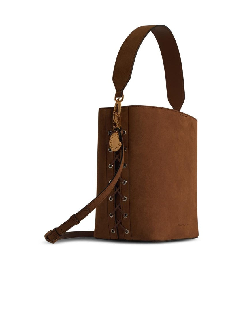 Stella Mccartney Soft' Brown Suede Crossbody Bag