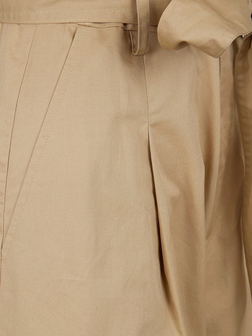 Lauren Ralph Lauren Light Beige Woven Wide Leg Jumpsuit