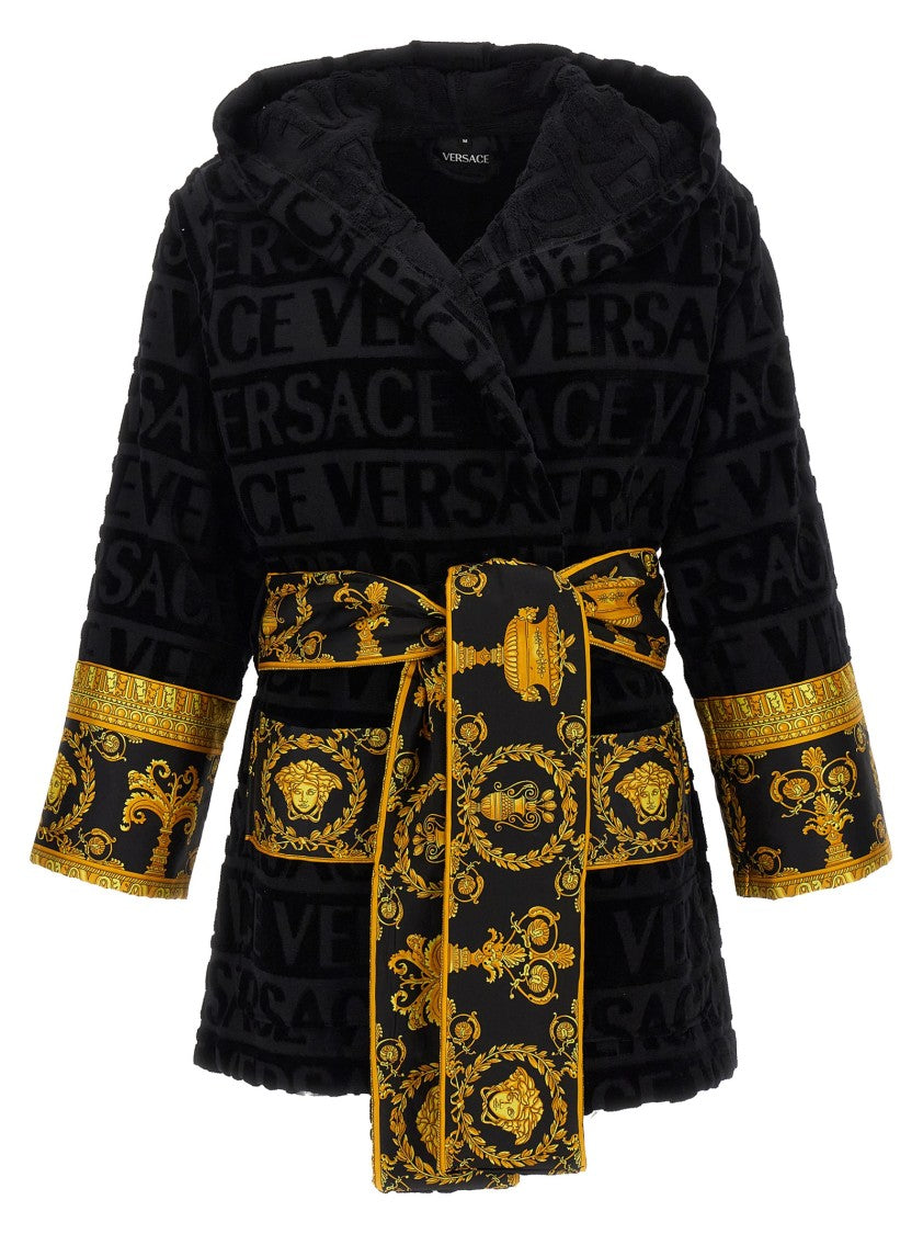 Versace Home I Heart Baroque Short Bathrobe