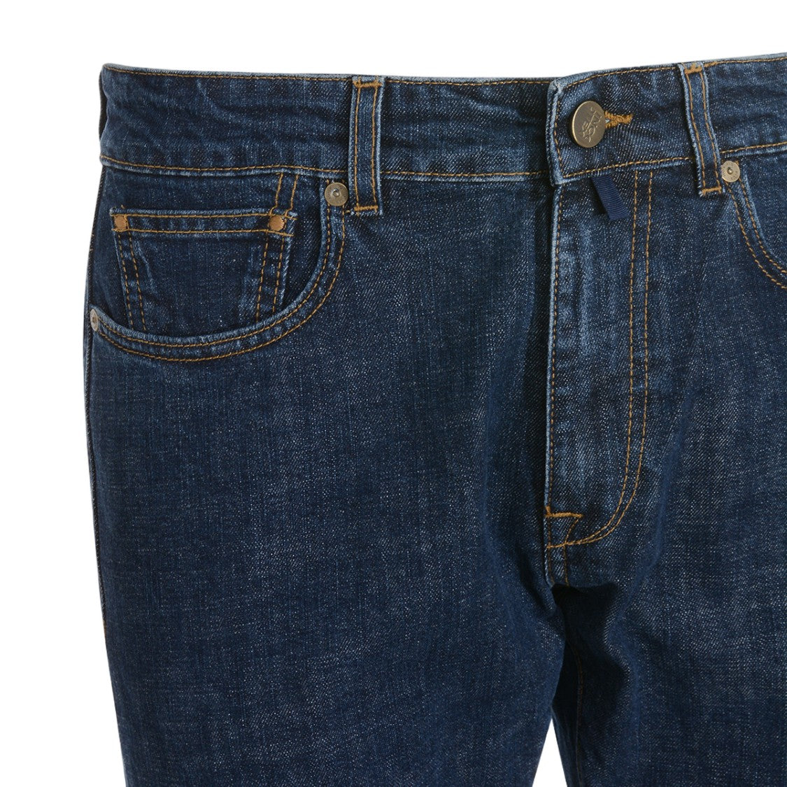 Incotex Blue Division Classic Straight-Leg Indigo Jeans With Five-Pocket Design