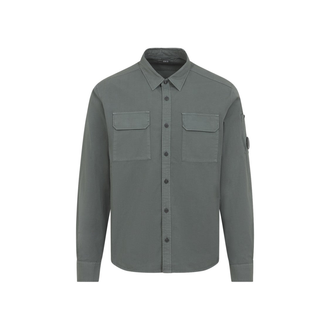 C.P. Company Green Organic Gabardine Shirt