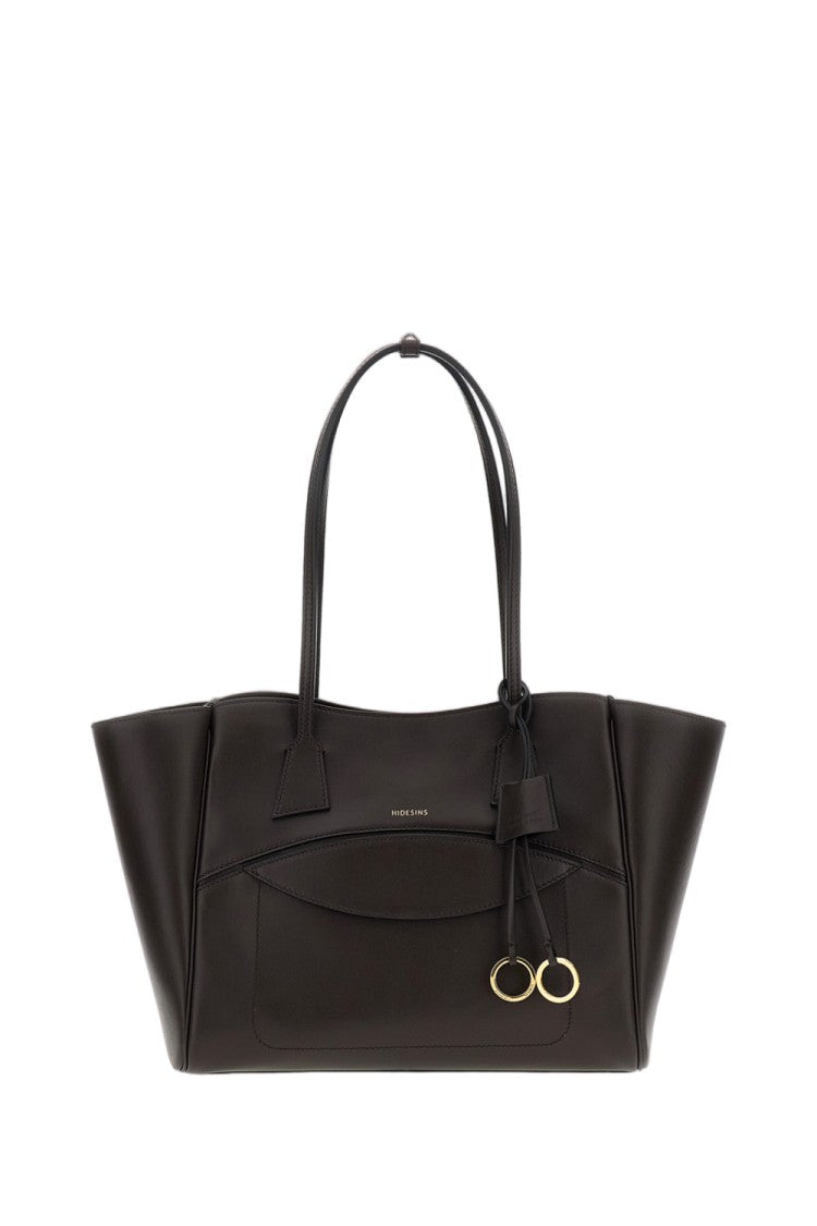 Hidesins Dark Brown Shopper Soft Leather Shoulder Bag