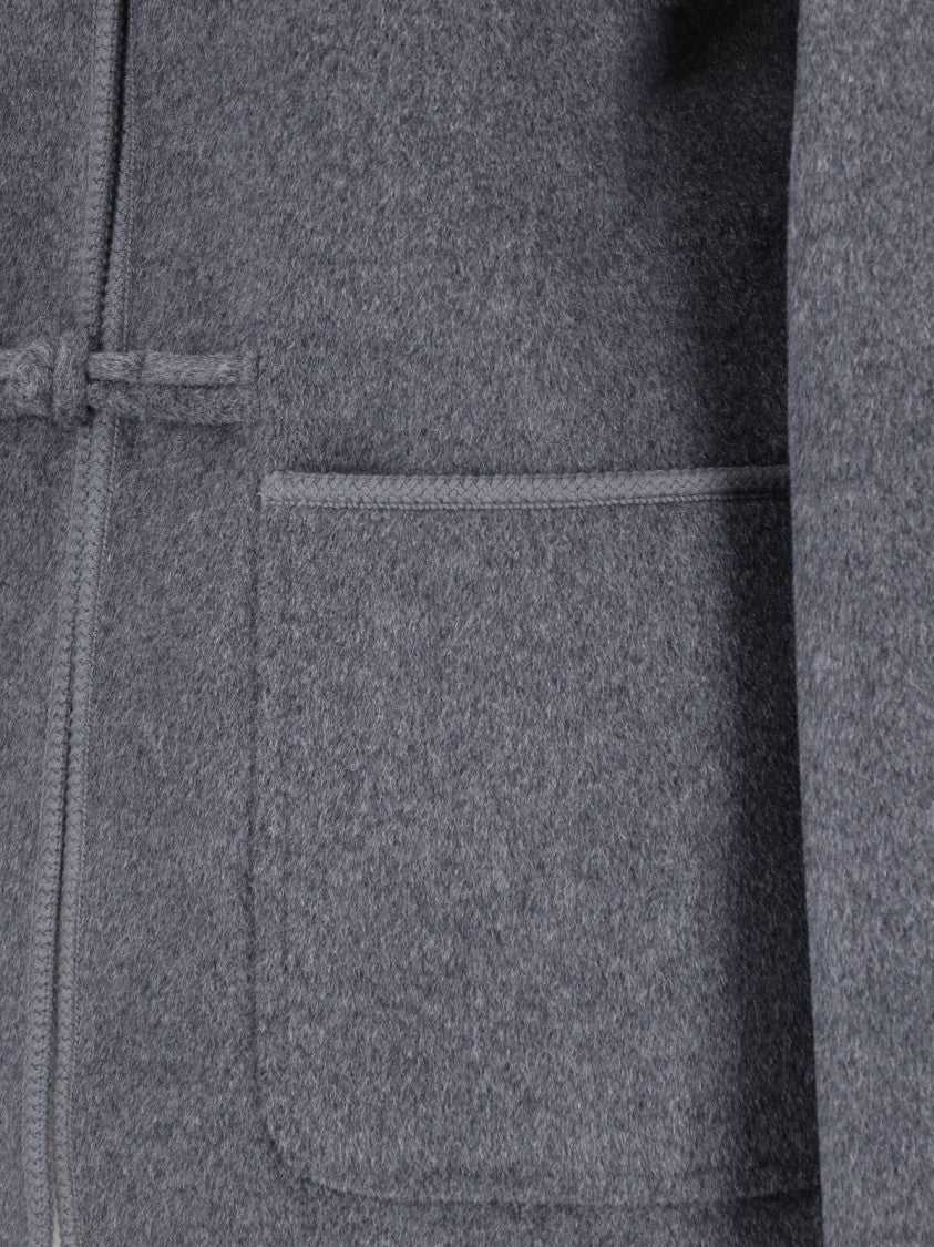 Róhe Pankou Pointed Collar Wool-Blend Jacket