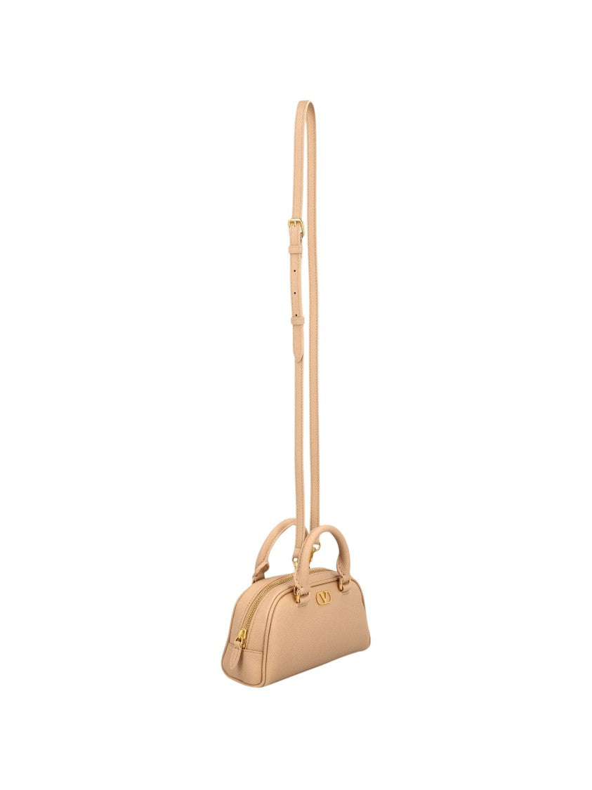 Valentino Mini Bag Elongated Gold-Accent Mini Bag