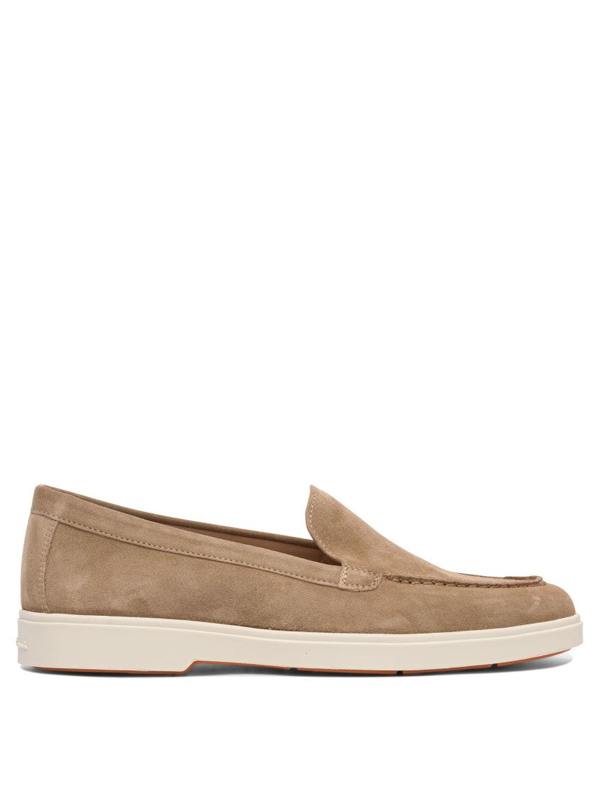 Santoni Calf Leather Santoni Loafers