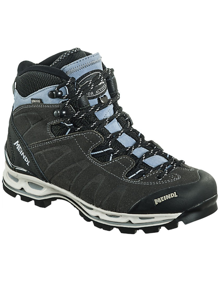 Meindl Mid-Height Hiking Shoe With Rugged Sole And Ankle Support