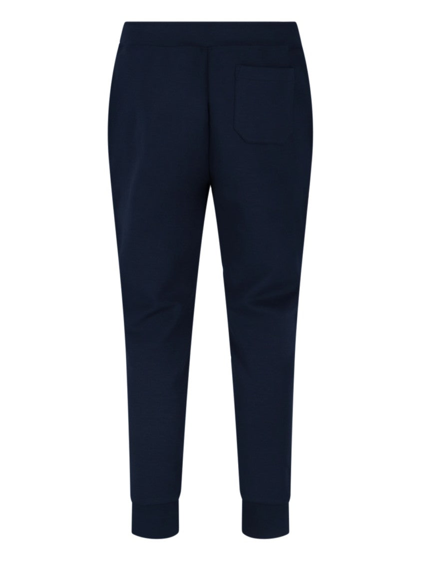 Polo Ralph Lauren Blue Elastic Waist Drawstring Track Trousers