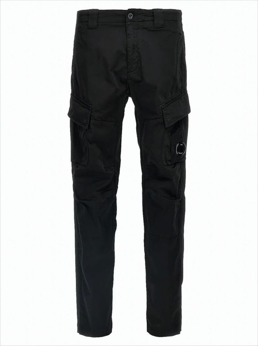 C.P. Company Tailored Straight Fit Cargo Pants With Multiple Pockets