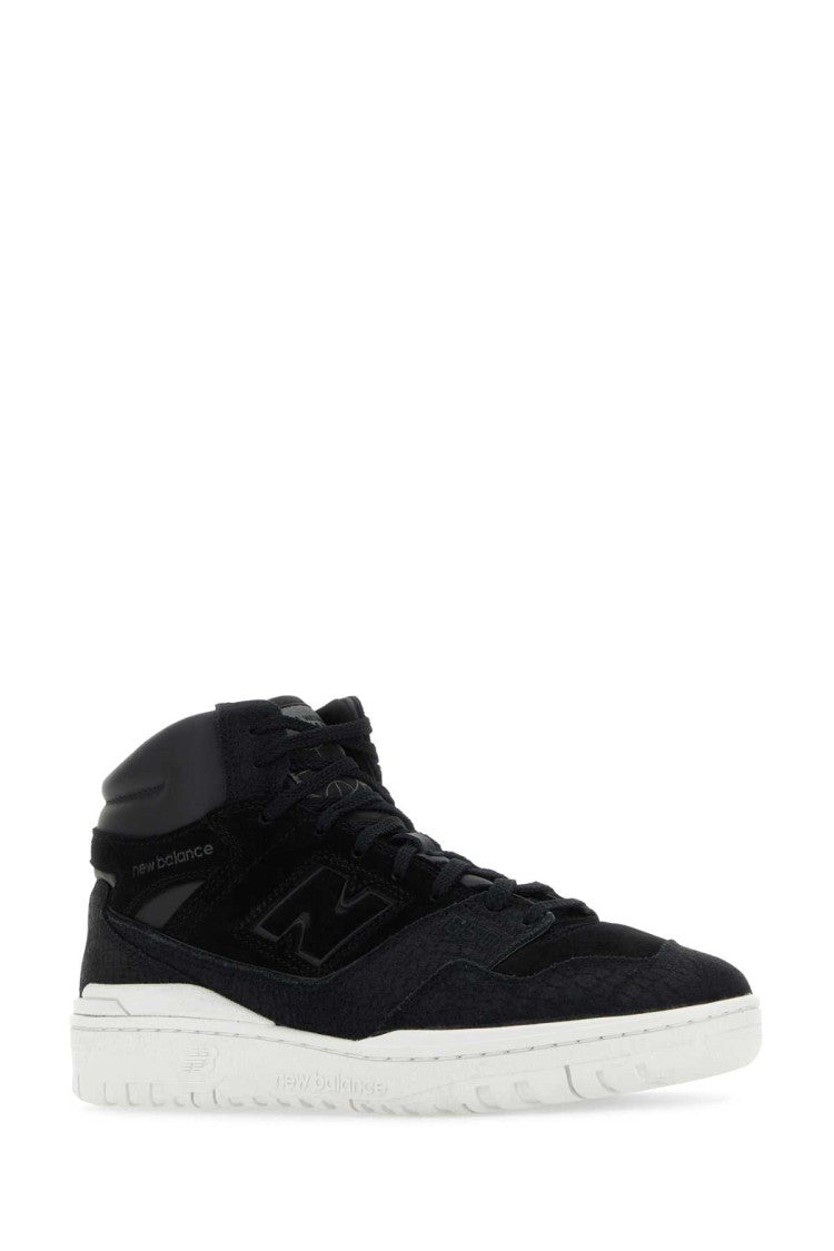 Junya Watanabe Black Suede Bb650 Sneakers