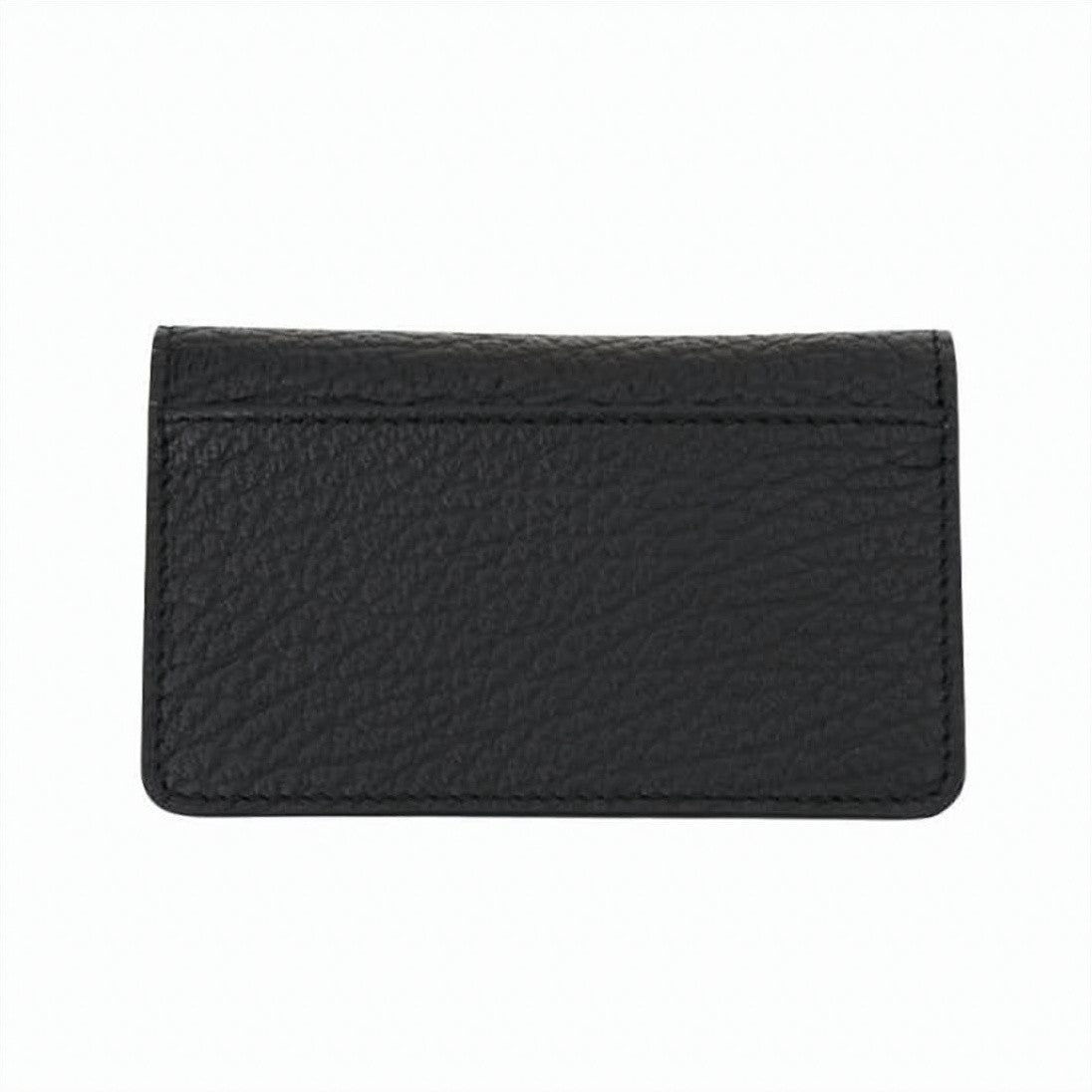 Maison Margiela Textured Cowhide Leather Flap Card Holder