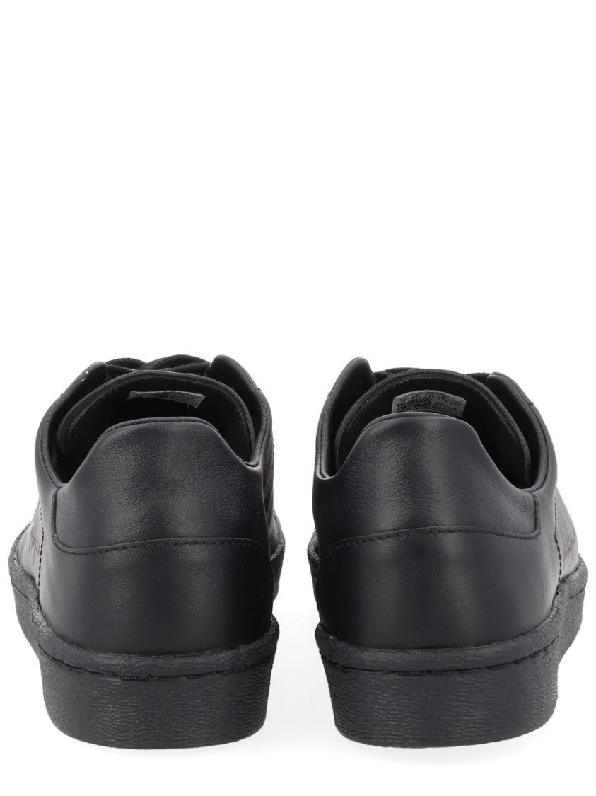 Y-3 Superstar Rounded Shell Toe Leather Sneakers