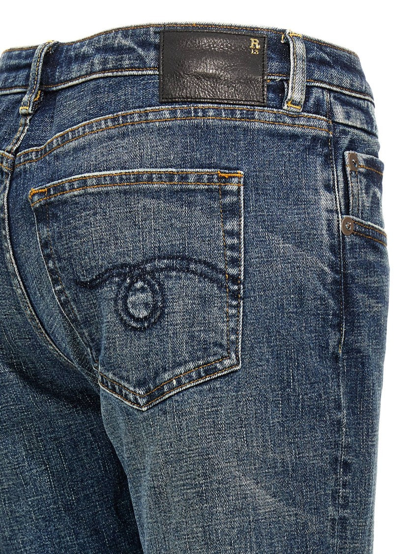 R13 Overflow Boy Flare' Jeans