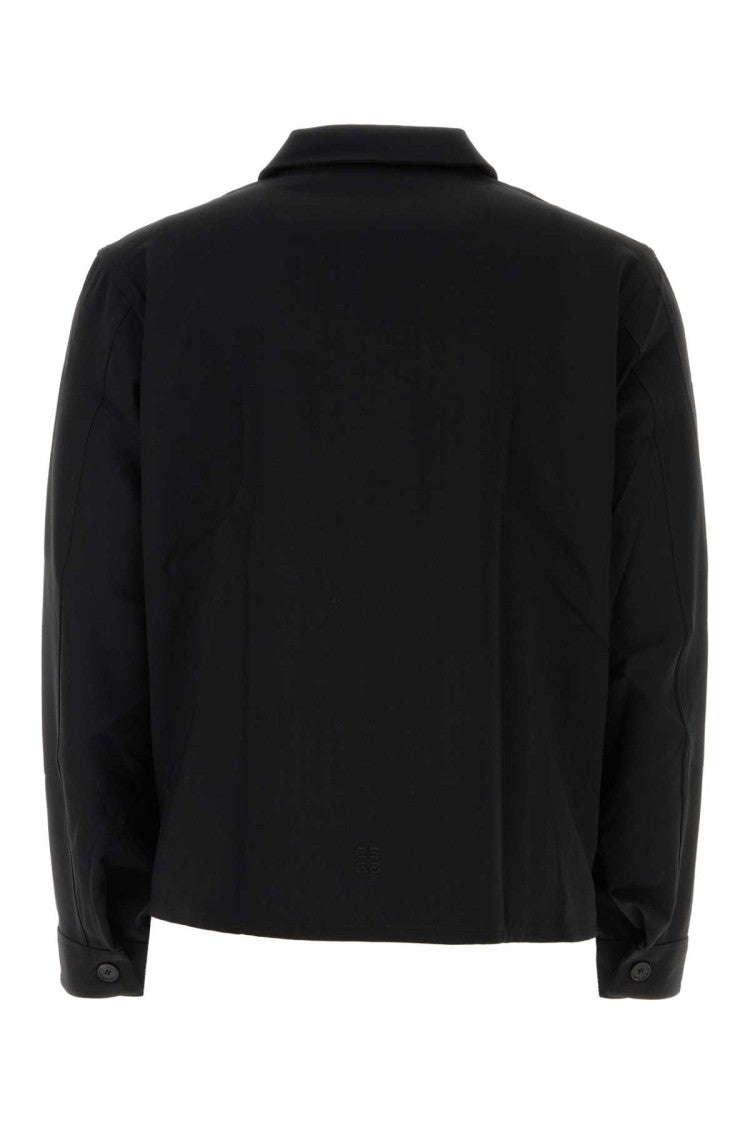 Givenchy Black Wool Blend Shirt