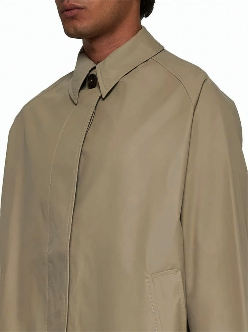 Studio Nicholson Knee-Length Coat With Classic Collar