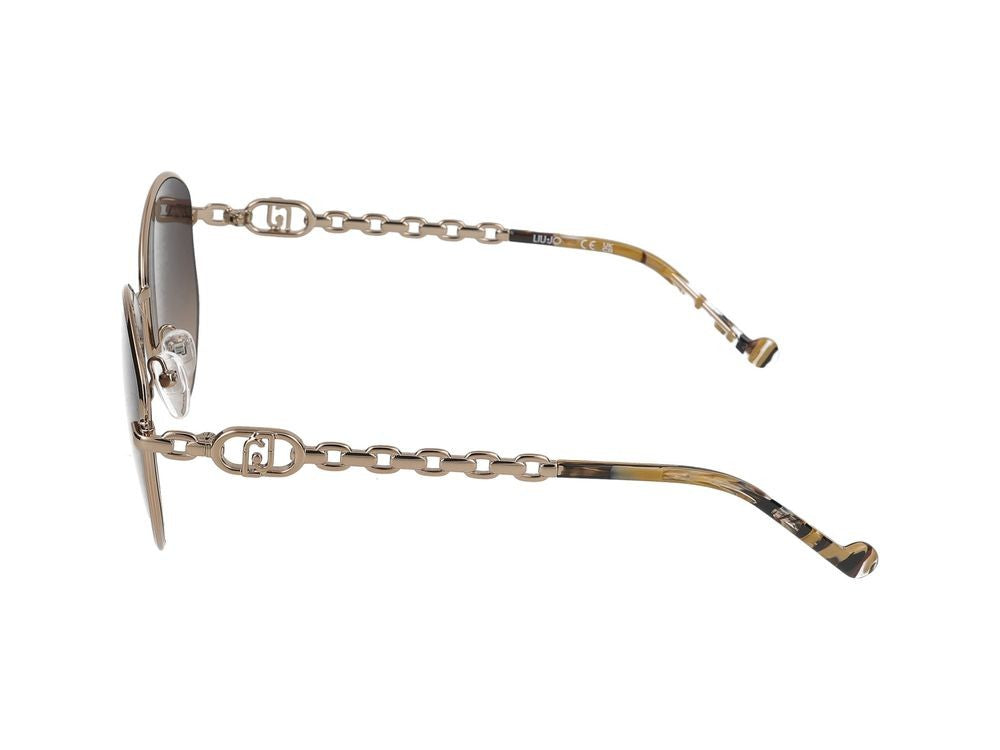 Liu Jo Sunglasses Liu Jo Lj156s 740 Amber Gold 57/17/140