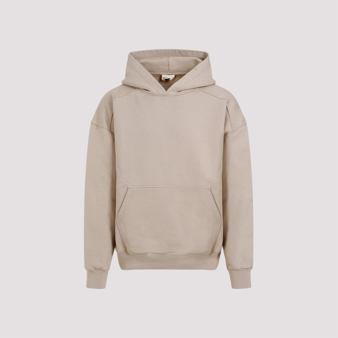 Mordecai Hooded Sand Cotton Sweatshirt