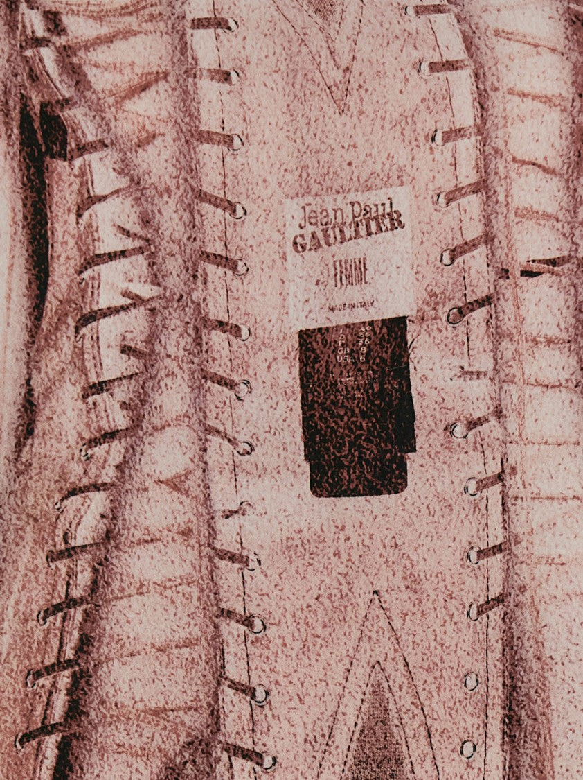 Jean Paul Gaultier 'The Draped Trompe-L’Œil Corset' Dress