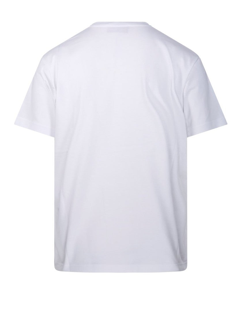 Gucci White Long-Sleeve T-Shirt With Subtle Logo