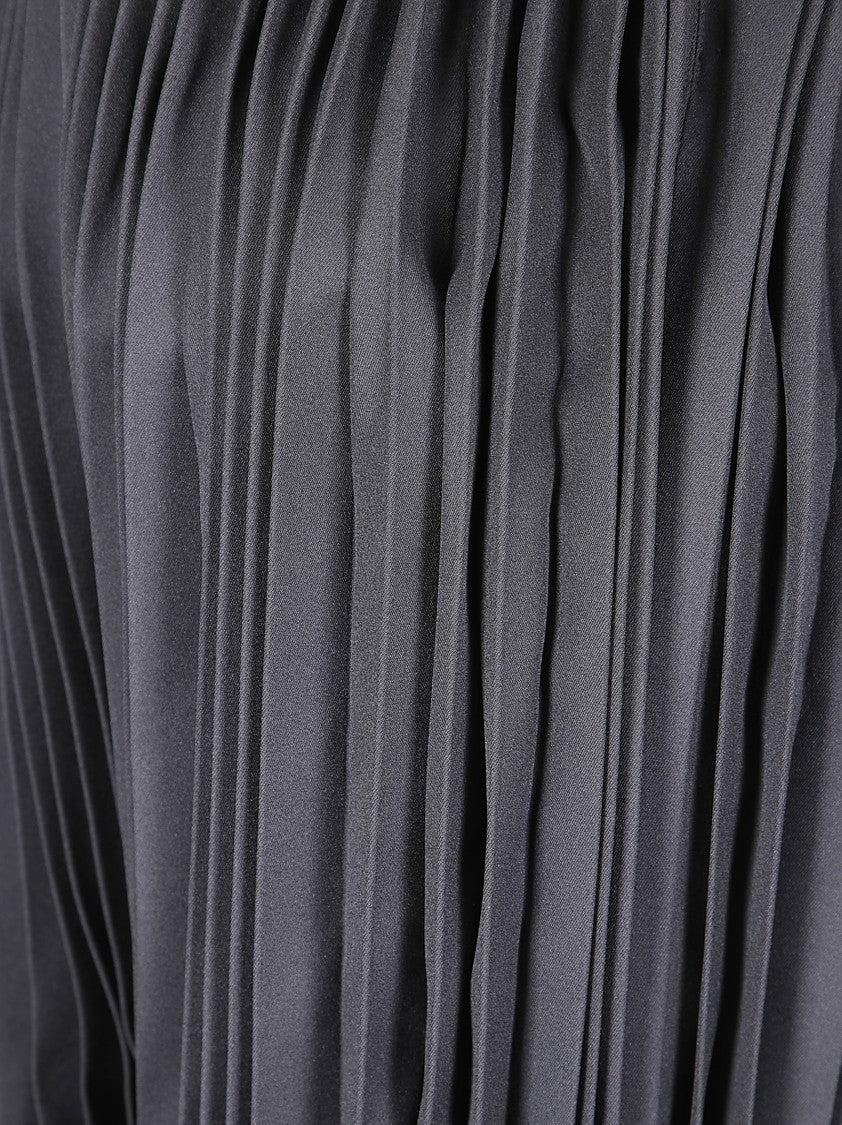 Comme Des Garçons Cropped Pleated Trousers With Structured Silhouette