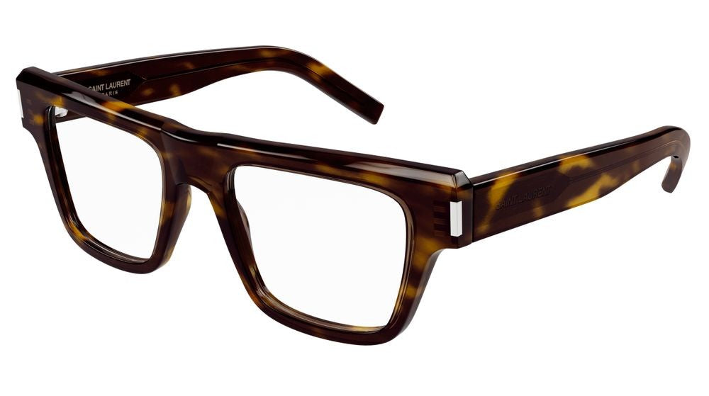 Saint Laurent Eyeglasses Sl 469 Opt 002 Havana Havana Transparent 51/19/145