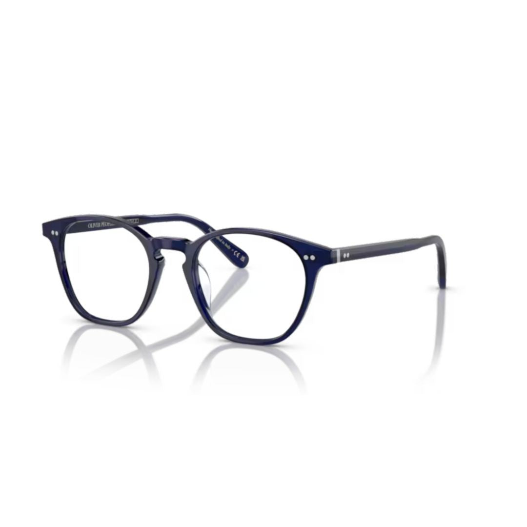 Oliver Peoples 5533U Vista Classic Rounded Square Frame Eyeglasses In Deep Navy Blue