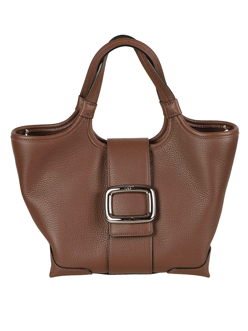 Roger Vivier Structured Calfskin Bag