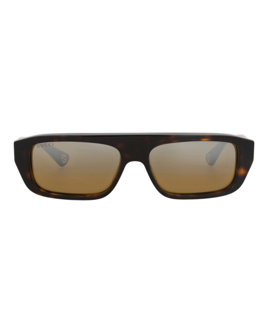 Gucci Square-Frame Recycled Acetate Sunglasses