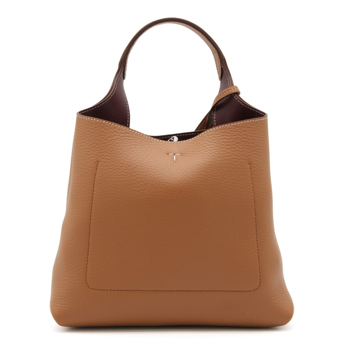 Tod's Beige Leather Tote Bag