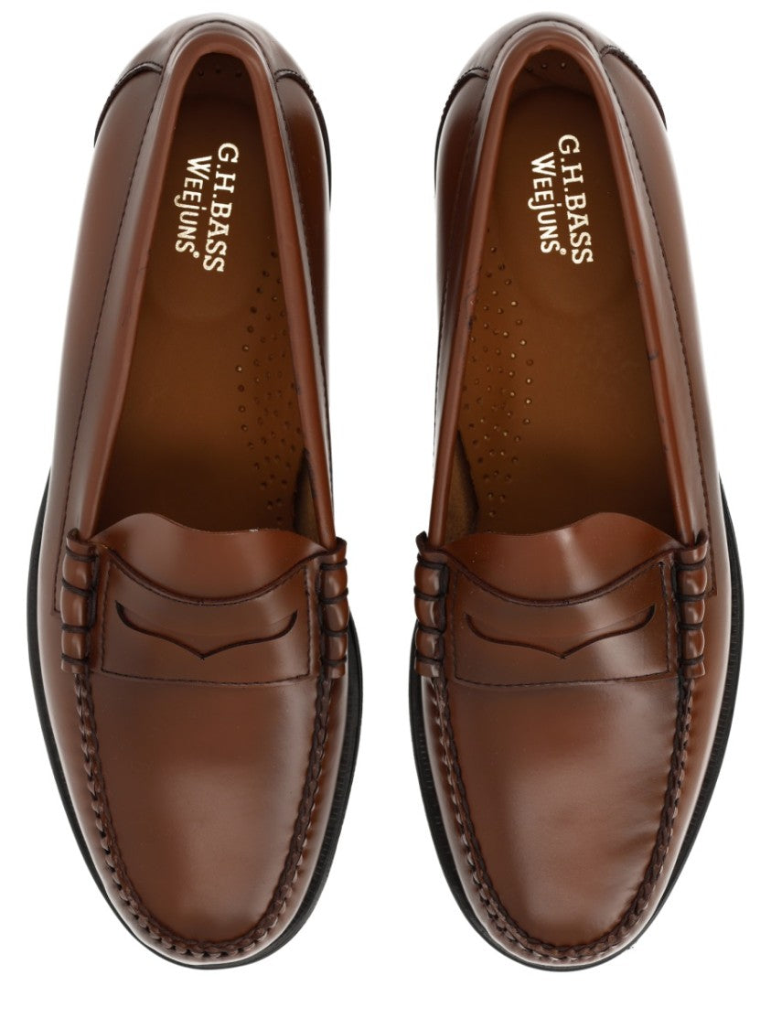 G.H. Bass Brown Weejun Heritage Larson Loafers