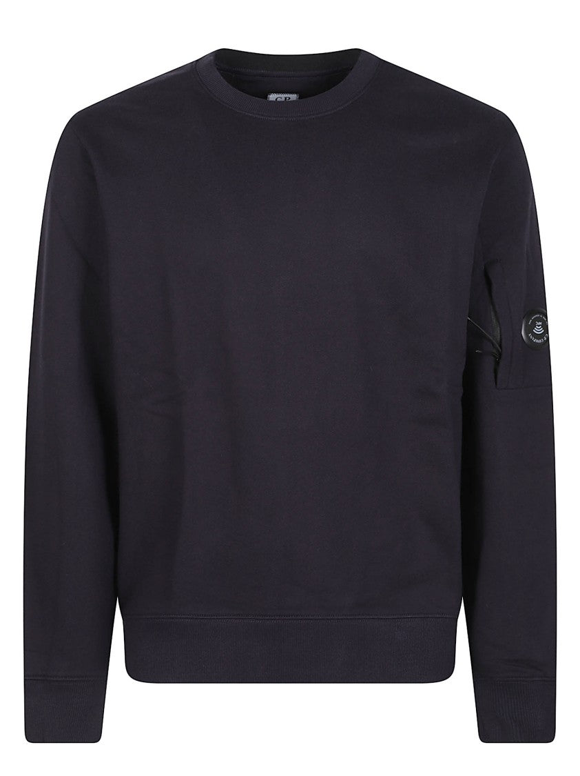 C.P. Company Diagonal Raised Lens Minimalist Cotton Sweatshirt