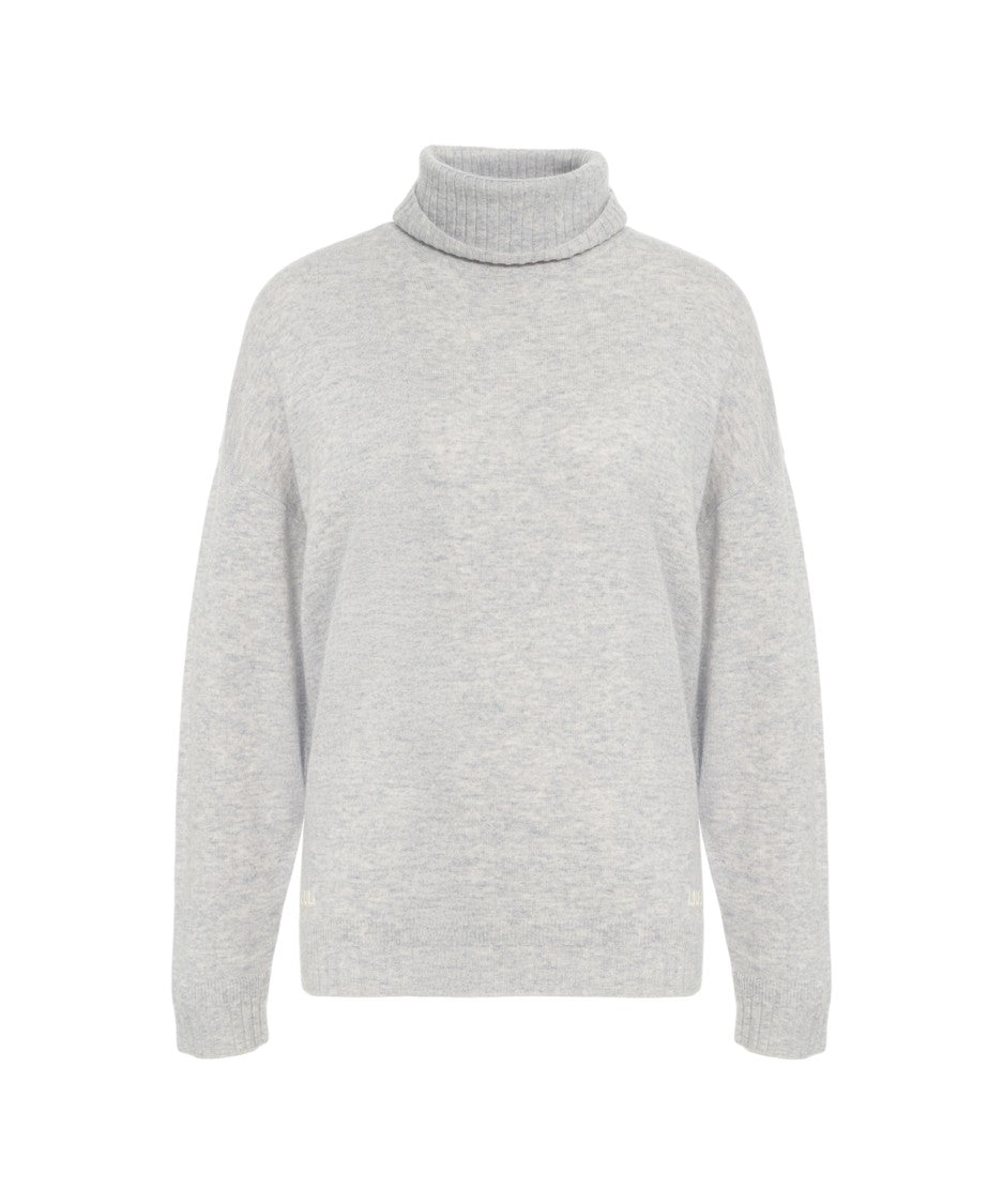 Liu Jo Heathered Knit Turtleneck Sweater