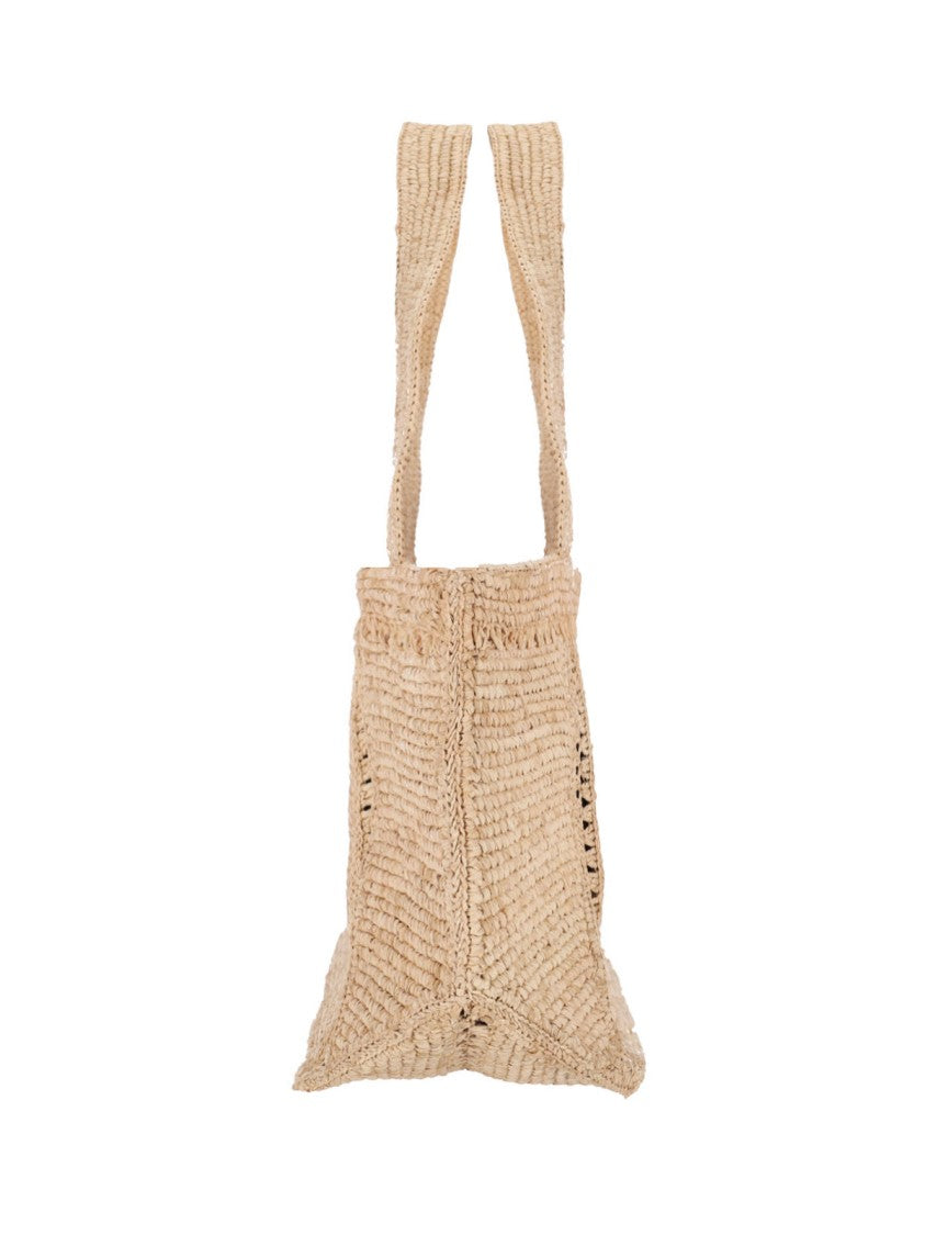 Patou "Trapezio" Large Tote – Beige