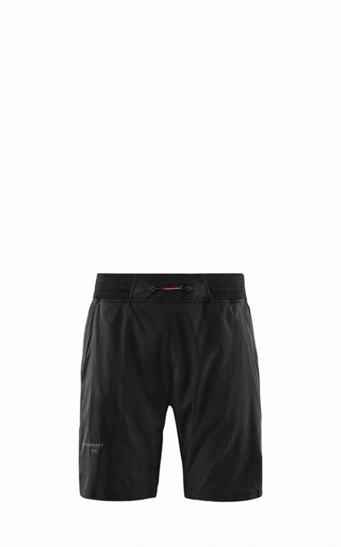 Klattermusen Black Shorts With Practical Zippered Pockets