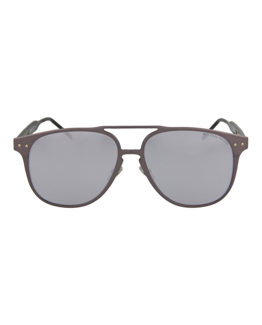 Bottega Veneta Aviator-Frame Alluminium Sunglasses