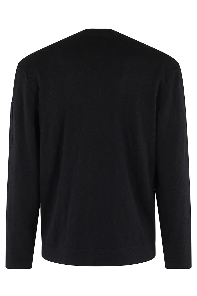 C.P. Company Classic Black Knit Top