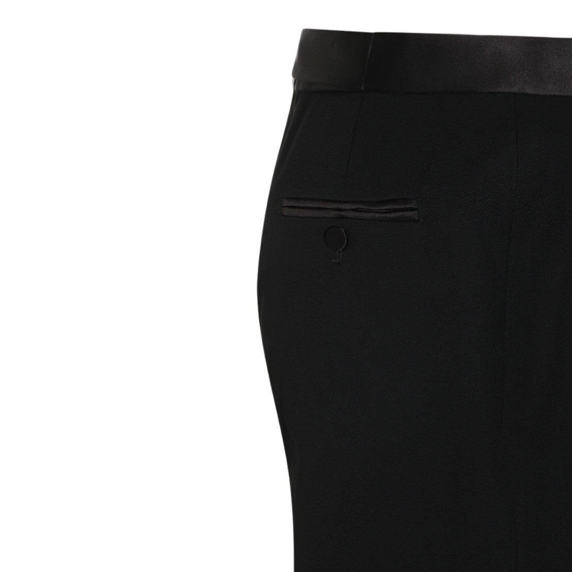 Tom Ford High-Waisted Midi Skirt With Pointed Front Slit