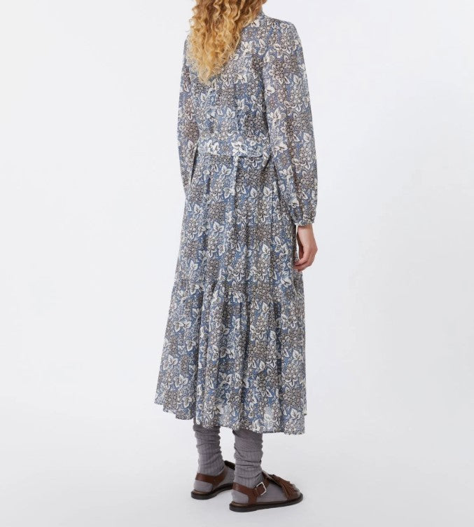 Weekend Pure Cotton Voile Puff Sleeve Dress