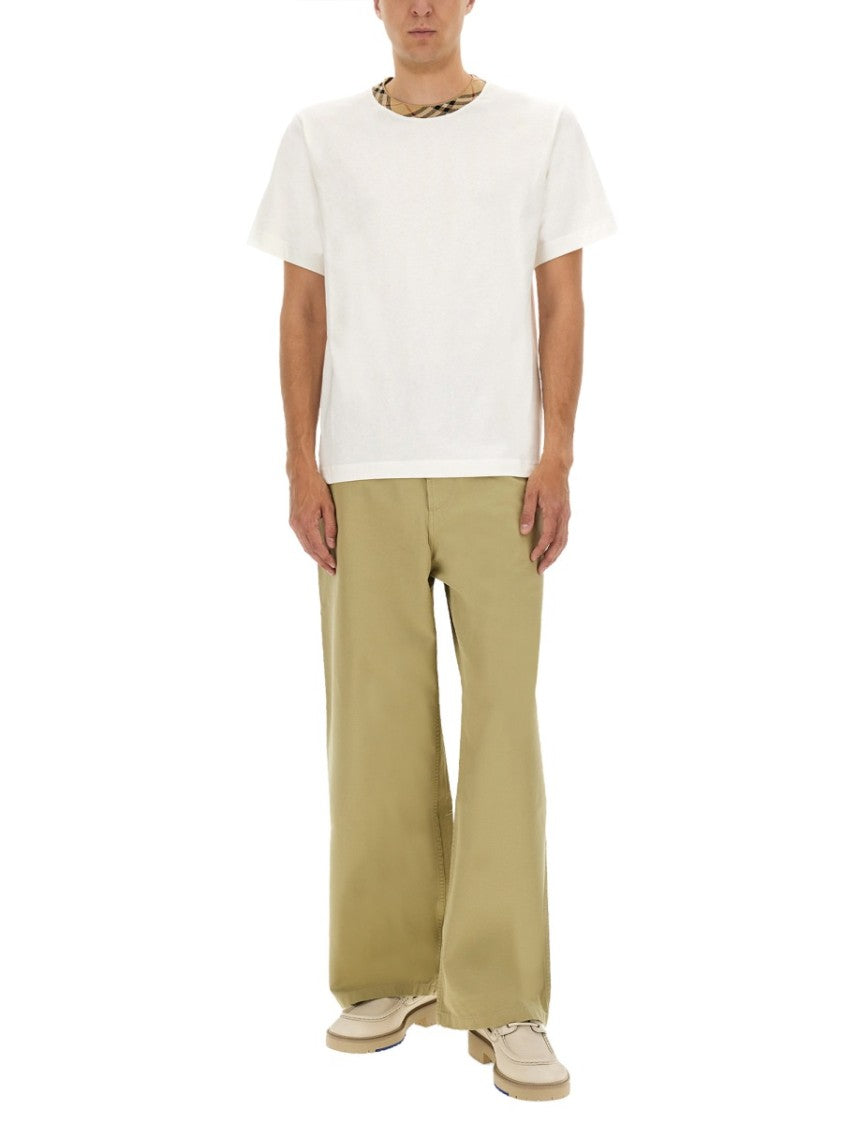 Burberry Relaxed-Fit Cotton T-Shirt With Round Neckline