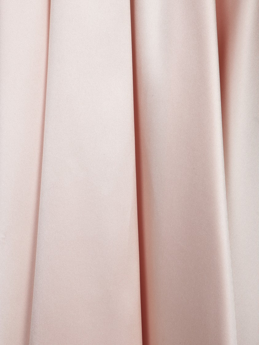 Blanca Vita Fluid Satin Midi Skirt