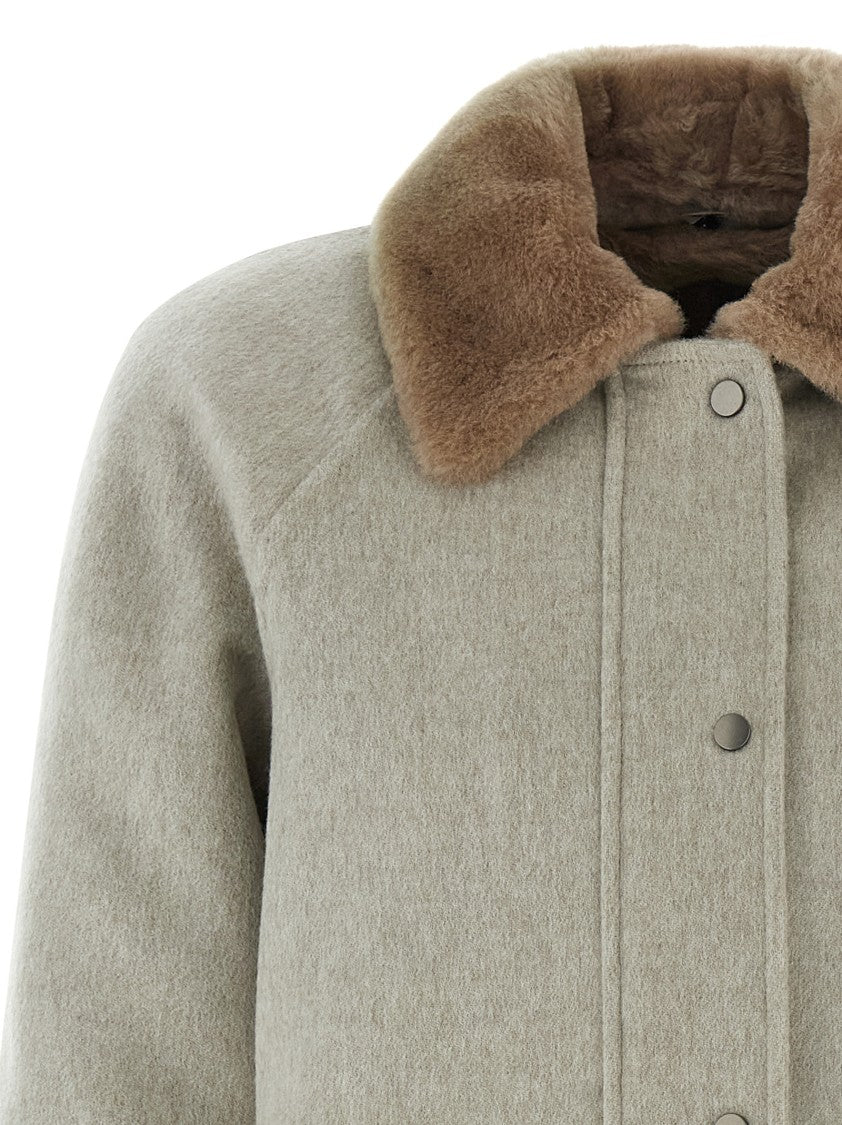 Brunello Cucinelli Sheepskin Insert Jacket