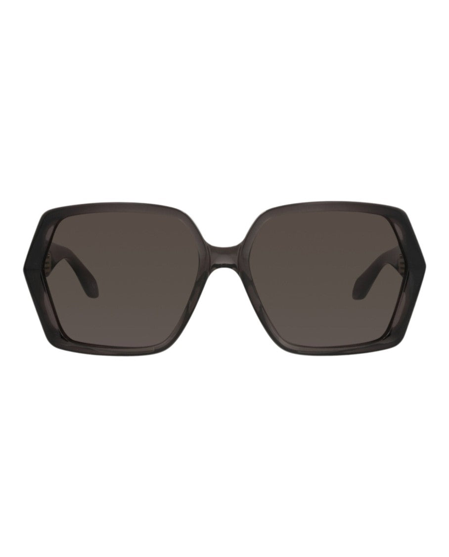 Alaïa Square-Frame Recycled Acetate Sunglasses