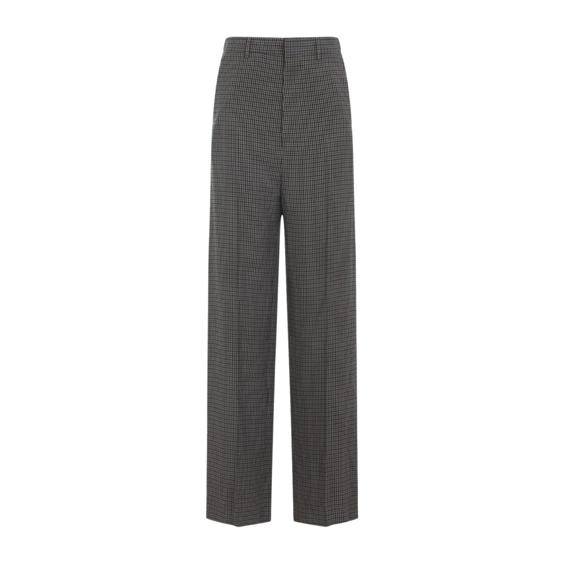 Balenciaga High-Waisted Trousers With Straight-Leg Silhouette