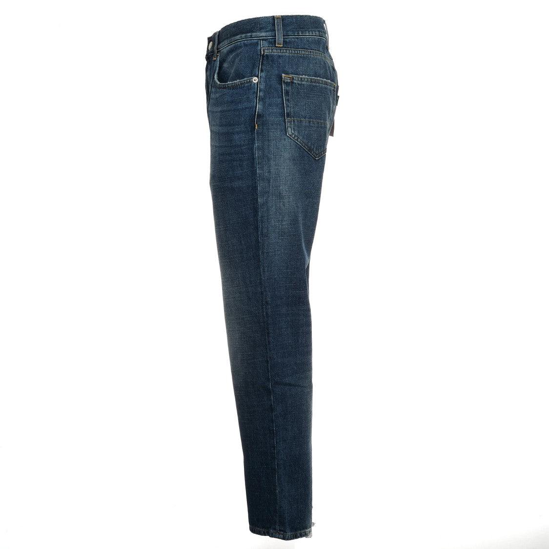 Department Five Relaxed-Fit Cropped Denim Jeans