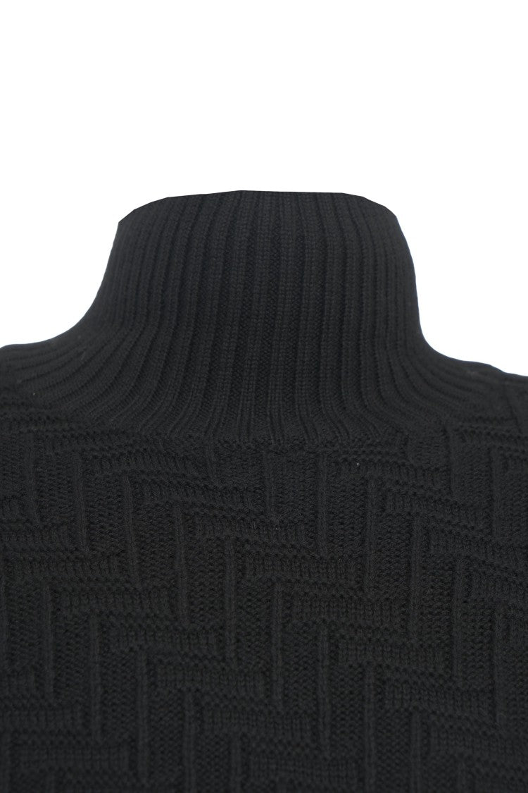 Paolo Pecora High-Neck Textured Knit Pullover