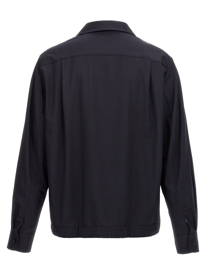 Givenchy Logo Plaque Shirt