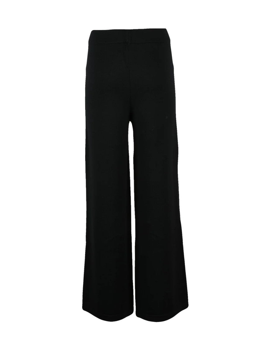 Mm By Max Mara Wide-Leg Knit Jumpsuit With High Waist And Seamless Finish